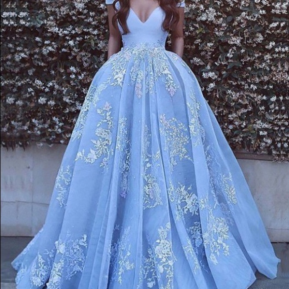 Princess style ball gown